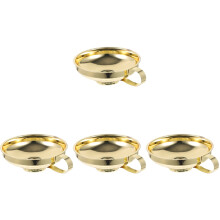 4Pcs Wide Mouth Metal Funnel for Home Use Canning and Liquid Transfer