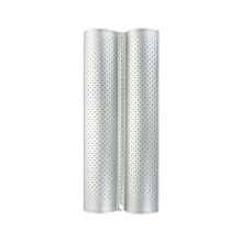 Plaque de cuisson à pain antiadhésive perforée à 2 cavités, compatible avec les fours domestiques, répartition uniforme de la chaleur,