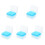500Pcs Lightweight Transparent Filter Pipette Tips for Scientific Use 1
