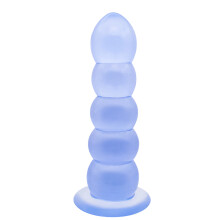 (One Size, Sky Blue) Women Men Anal Expander, Anal Beads Butt Plug Anal Massager G Spot Stimulator Intimate Toy
