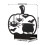 Halloween candlestick shadow projector indoor decoration 3