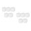 10 Pcs Foam Sponge Filter White Filler 1