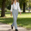 Women's Solid Jumpsuit with Front Zipper and Adjustable 8