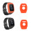 1Pc Orange Silicone Watch Case Protective Cover for M430 1