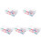 5Sets Lightweight Transparent Mini Games Machine for Kids Fun 1