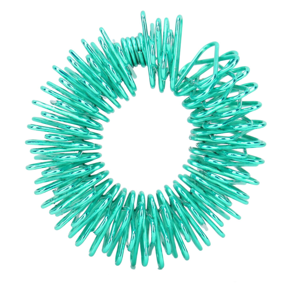 Spiky Sensory Finger Rings Stress Relief Fingers Massage Pain Therapy Rings for Kids AdultsSilver