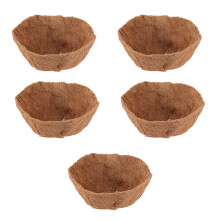 10Pcs Natural Brown Coconut Palm Plant Pot Cushion for Flowerpots