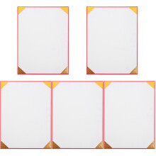 5St Decoratief Certificaatpapier Voor School En Diploma's