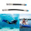 Black High Pressure Regulator Hose First Second Stage Octopus (15cm/22.5cm) 2