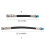 Black High Pressure Regulator Hose First Second Stage Octopus (15cm/22.5cm) 3