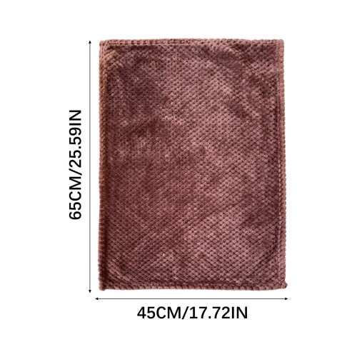 Pet Throw Blanket Coral Plush 45x65 cm 1