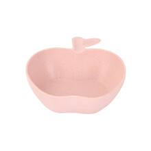 BPA-Free compatible with Apple Shaped Kids Bowl - Kid-Friendly Children's Tableware, Durable Baby Snack/Fruit Bowl for Home & Party Use (4 Colors)