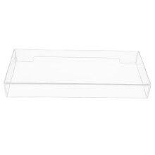 Clear Acrylic Keyboard Shield - Removable, Washable Dust Cover for Daily Use and Office
