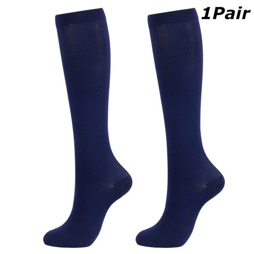 1 Pair Compression Socks for Women & Men â Athletic, Nursing, Travel, Sports â Graduated Medical Compression Socks