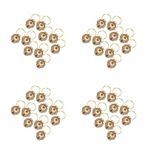 40Pcs Versatile Golden Screw Clasps for DIY Jewelry Connectors