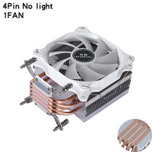Ventilateur de refroidissement efficace pour processeur CPU, radiateur PC Ă refroidissement par air, 120 mm, 4/6 caloducs, format tour, installation