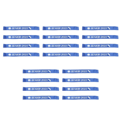 20St Duurzame Blauwe Sashes Cadeau En Decor Afstuderen
