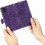 Samsung Galaxy A71 5G wallet case butterfly purple leather 6