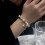 Fashion Star Beaded Bracelets Handmade Adjustable Wristband Double Layer Bangle 8