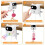 Interactive Plush Cat Toys for Cats Stretchable Rechargeable Automatic Interactive Cat Plush Toy Hanging for Cat Teaser 1