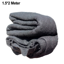 Garden Pond Non Woven Black Bottom Sheet Protect Pond Liner From Rocks,1.5X2m