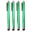 4x4pcs Screen High Sensitivity Capacitive Pen Green 1