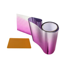 Car Sun Visor Strip Tint Film 20cmx150cm, Front Windshield Protect Shade Sticker Pink