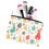 Travel Toiletry Bag Easter Rabbit Cosmetics Bag Soft Makeup Pouch Handbag 7