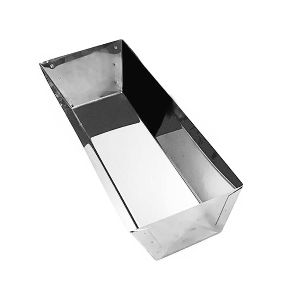 Drywall Pans Mud, 14Â 16'' Stainless Steel Watertight Reinforced Mud Pans, Tapered Sides, Drywall Tool Tray Bucket 9496895284907