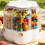 Candy Dispenser 360 Rotating with 6 Compartments, Large Capacity Multi-Purpose Kitchen Storage Container with Airtight Lid 2