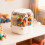 Candy Dispenser 360 Rotating with 6 Compartments, Large Capacity Multi-Purpose Kitchen Storage Container with Airtight Lid 7