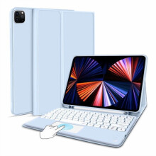Husă Smart Case cu tastatură și touchpad compatibilă cu iPad Pro11M2 2022 - Protecție și funcționalitate supreme