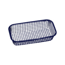 Panier de rangement en fil de fer, organisateur de table en maille métallique pour la maison, le bureau, l'université, la chambre