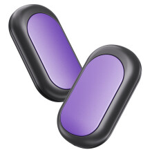 Oppladbare håndvarmere, 2-pakning, tynne og bærbare, USB-ladet, opptil 8 timers varme, kompatibel med vintersport