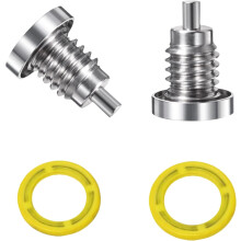 Magnetisk dreneringsplugg for girkasse til Mercury påhengsmotor og MerCruiser hekkaggregat, kompatibel med 67892A06/18-2375, 2 stk.