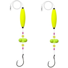 Visulong Catfish Fishing Set, Take Down Rigs for Catfish, 6/0 8/0 Circle Fish Hooks, Three Colors, for Shore Fishing, River Fish and Other Scenes