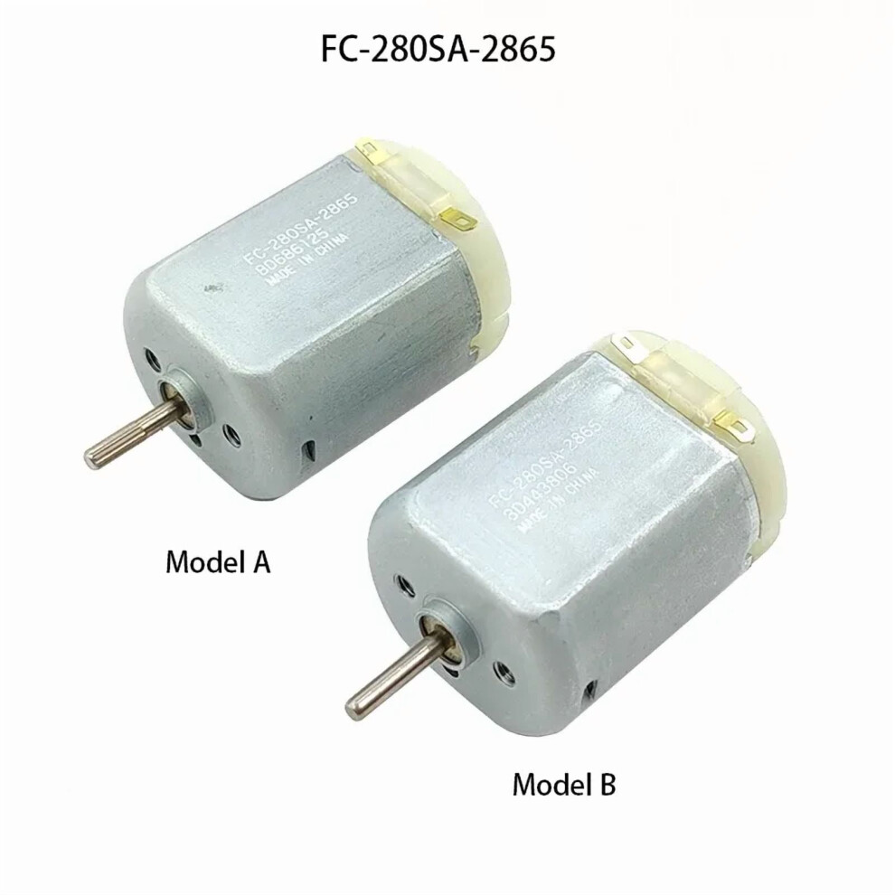 Mabuchi Fc-280Sa-2865 Mini 280 Motor Dc3v 5V 6V 9V 23500Rpm High Speed Splined / Round Shaft Carbon Brush Micro 24Mm Motor 9450273089805