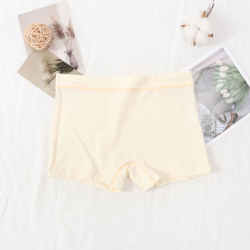 Cotton Briefs for Kids 4-14 Years Solid Color Mid-Rise 1