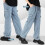 Herren Jeans Baggy Cargo Hoher Komfort 6