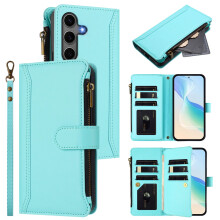 Compatible with Samsung Galaxy S21 Ultra Wallet Case – Leather Magnetic Closure, Card Slot, Shockproof Protection