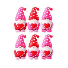 Décorations de gnomes et lutins en peluche pour la Saint-Valentin - Fait main pour décorer une table ou offrir en cadeau pour la Saint-Valentin