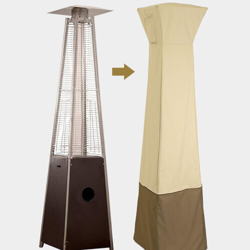 Housse robuste pour chauffage de terrasse extérieur, imperméable et durable 2