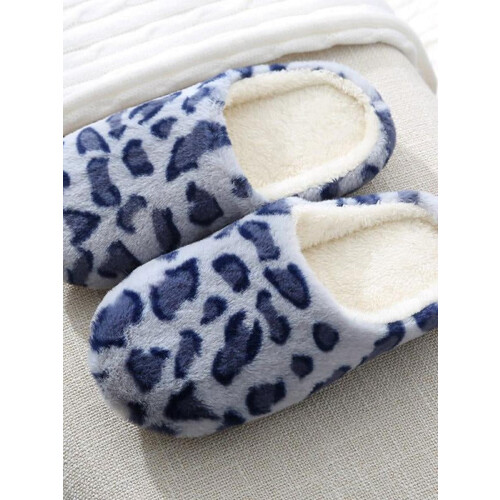 Γυναικείες παντόφλες Fuzzy House Memory Foam, παπούτσια υπνοδωματίου με επένδυση από γούνα 2