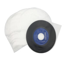 25/50 Stück transparente, antistatische 3-Mil-Kunststoff-Innenhüllen für 7-Zoll-Schallplatten (45 U/min), hochauflösendes Bild