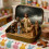 Pocket Nativity Set Tin Box 12 pcs Mini Jesus Figurines 1