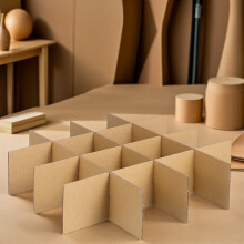 5Set Glass Packing Boxes for Moving Khaki Divider Protects Items from Collision Safe Transportation