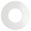 White Steel Ceiling Medallion 7.75 inch 1