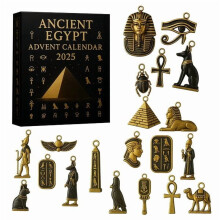Advent Calendars 2025, Christmas Advent Calendar, Advent Calendar for Adults, Ancient Egypt-Themed 24-Day Countdown with Egyptian-Inspired Surprises