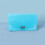 Blue Mini A6 Expanding File Folder with 7 Pockets 1