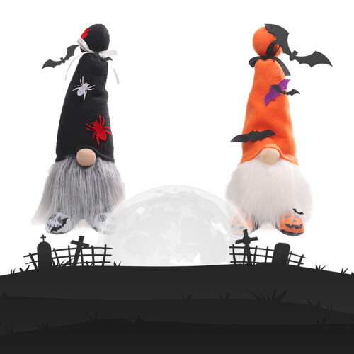 Διακόσμηση για το Halloween, Διακόσμηση Gnome με Αλλαγή Χρώματος RGB για Δωμάτιο, Γραφείο, 2